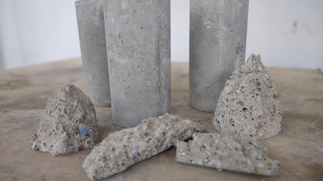 Waste PPE Can Make Concrete Stronger