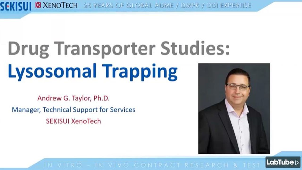 ADME 101 Drug Transporter Studies: Lysosomal Trapping Webinar