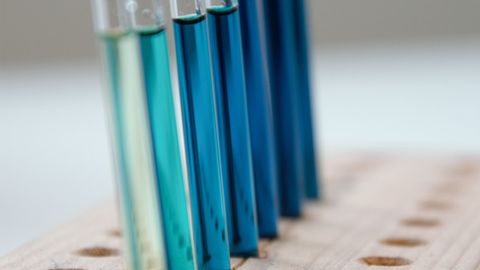 A Greener Route to Blue Organic Dyes