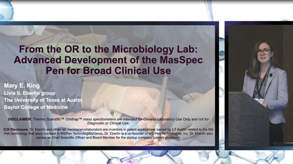 From the OR to the Microbiology Lab: Advanced Development of the MasSpec Pen for Broad Clinical Use content piece image