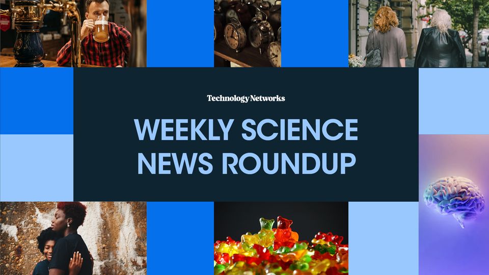 A header image indicating the weekly science news roundup. 