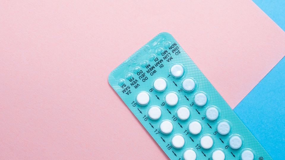 A packet of contraceptive pills.