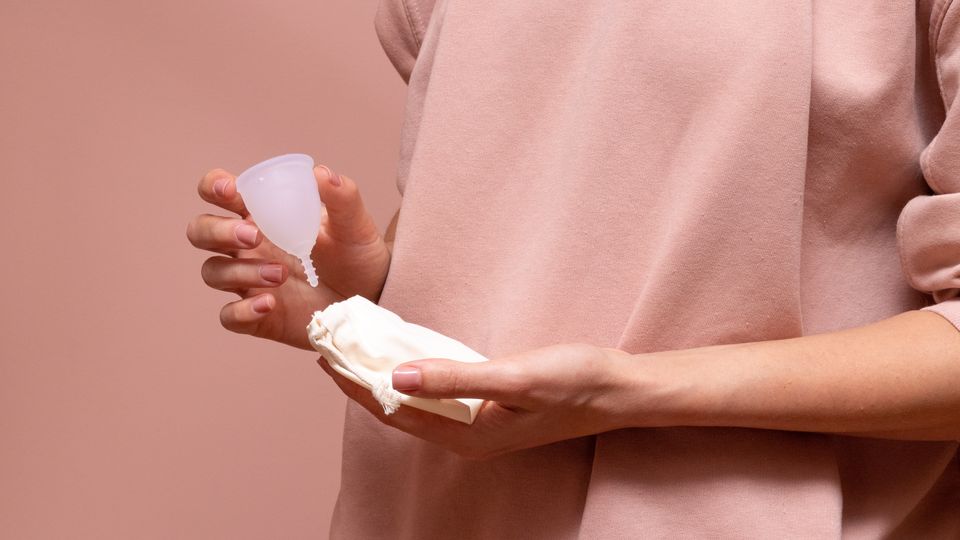 A menstrual cup.