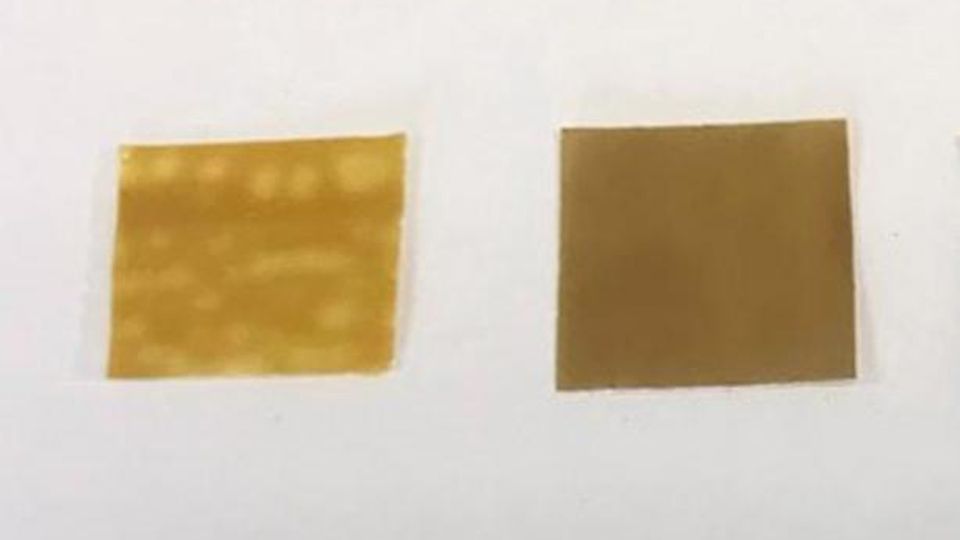 Two metal membrane frames.
