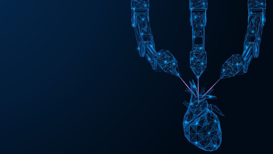 Illutstration of a heart being bioprinted.