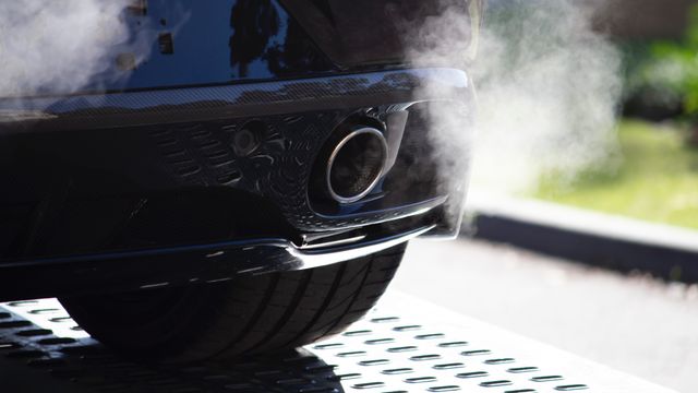 A car exhaust
