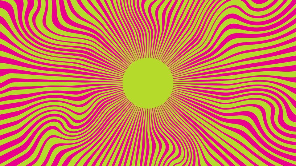 Psychedelic pattern.