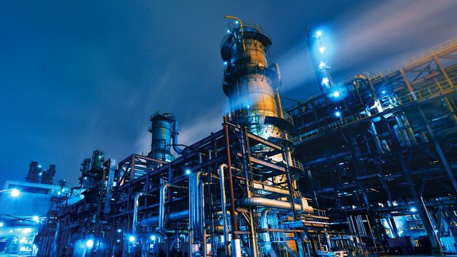 Petrochemical plant 