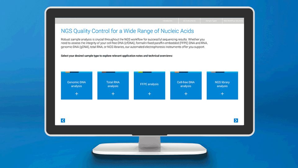 Quality Control Solutions on computer screen image
