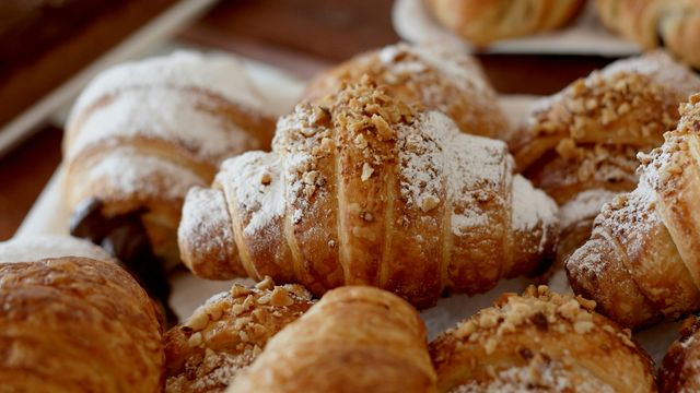 A croissant among others.