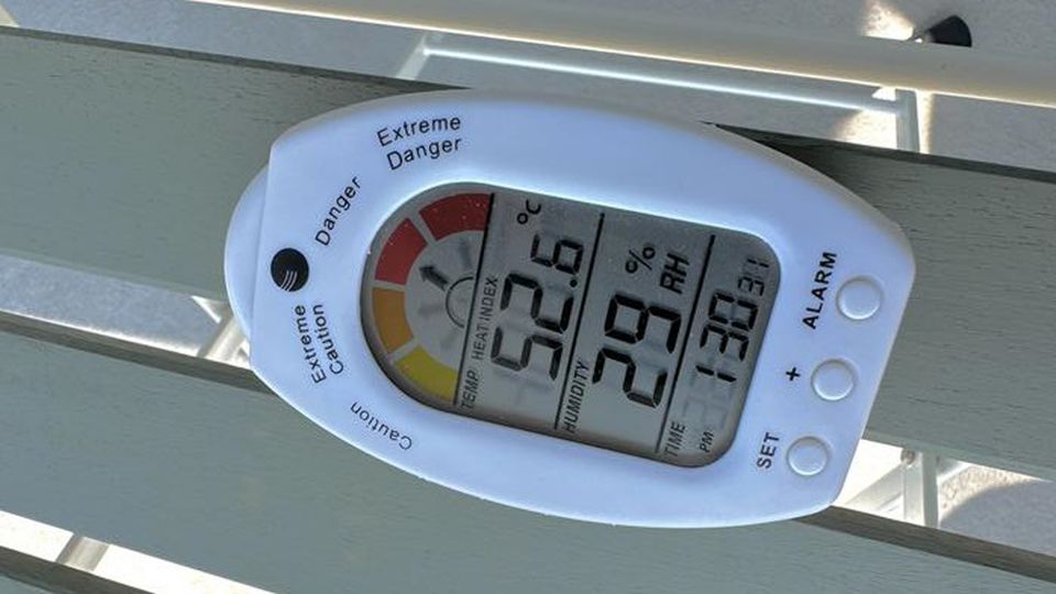A heat sensor.