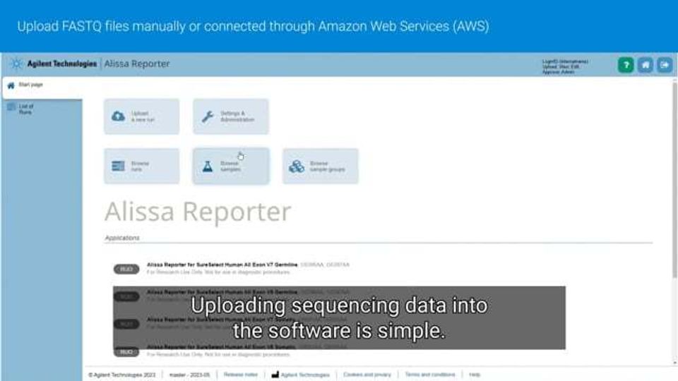 Alissa Reporter Demonstration Video