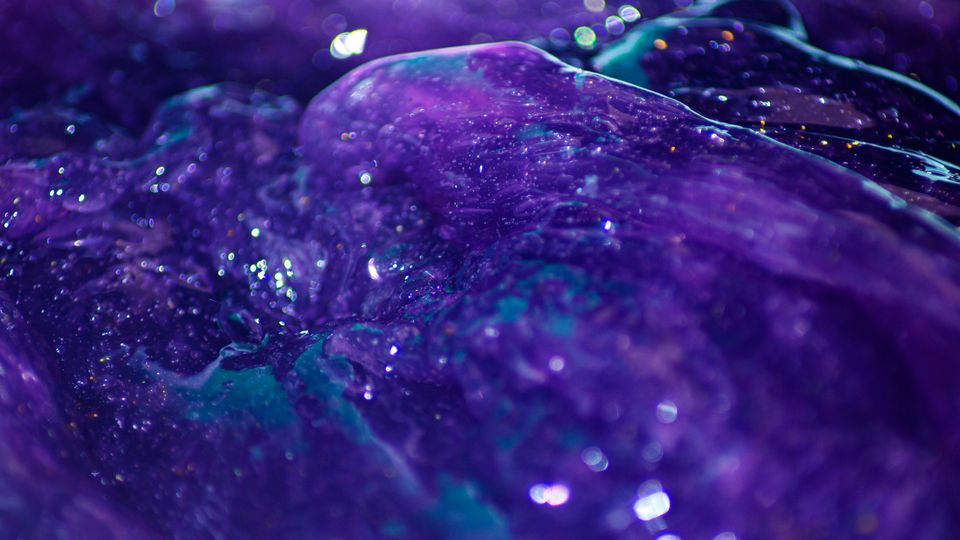 Purple slime.