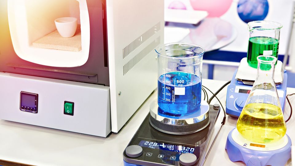 Lab equipment.