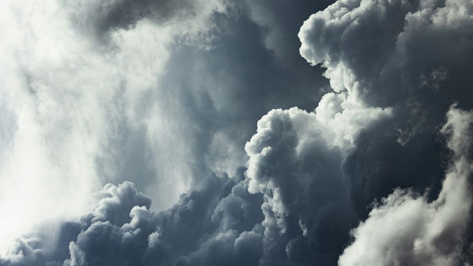 Clouds.