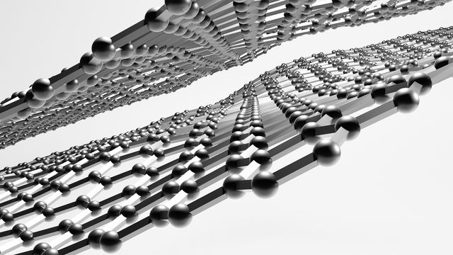 Two graphene sheets.