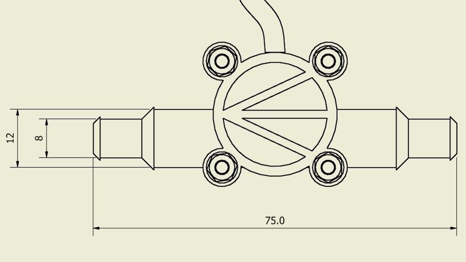 In-line Radial Turbine Design.