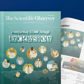 Cover of The Scientific Observer, titled 