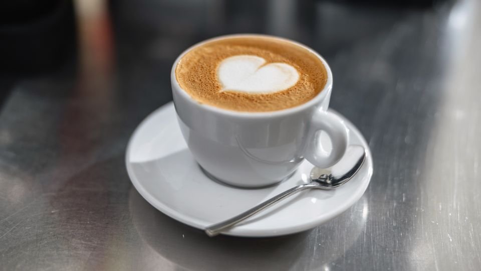 A cappuccino.