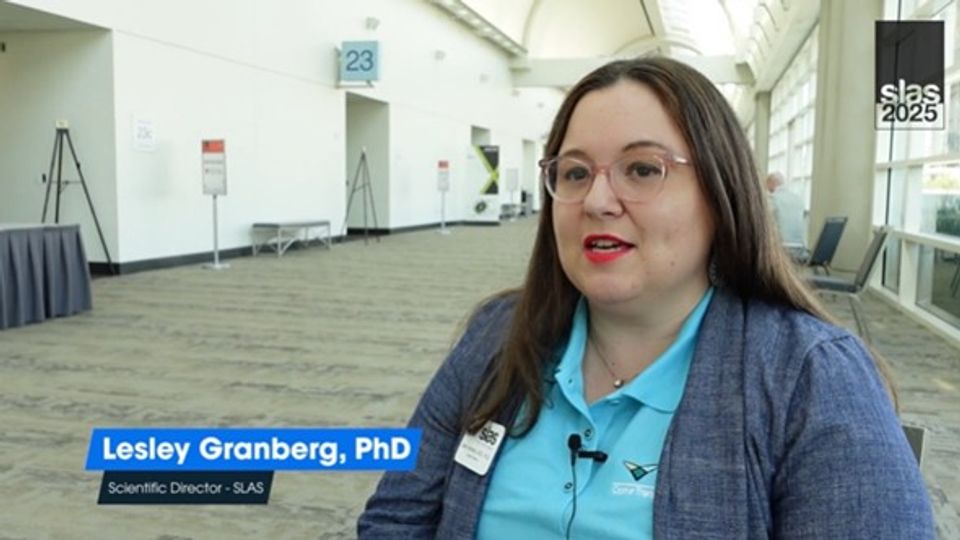 Lesley Granberg PhD SLAS2025 Interview 