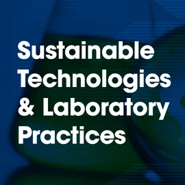 Webinar title overlaying image of the earth and scientific glassware