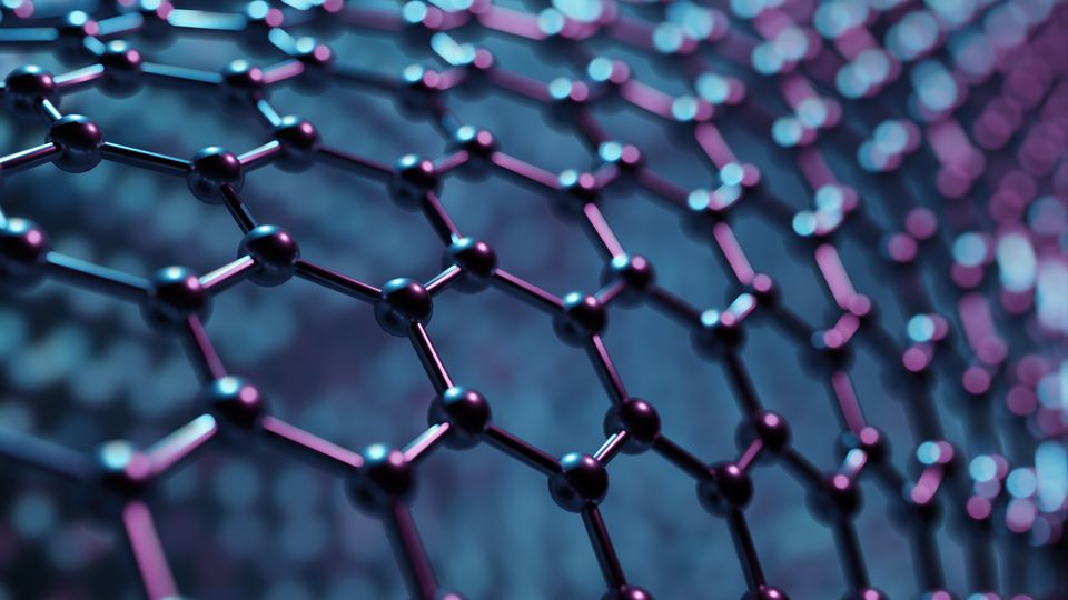 Graphene molecules.