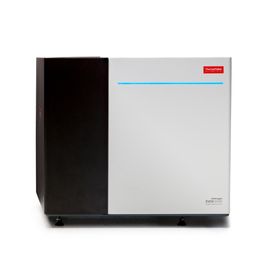 Thermo Fisher EVOS S1000 imaging system with monitor displaying microscopy image, computer tower, and keyboard 