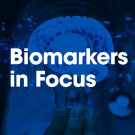 A header image depicting an article from the series "biomarkers in focus". 