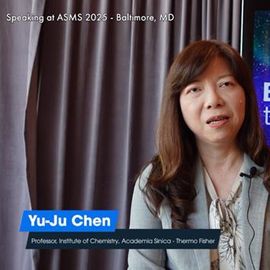 Professor Yu-Ju Chen speaking at ASMS 2025 