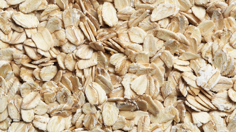 A mass of oats.