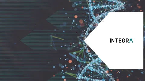 Digital DNA strand illustration representing next generation sequencing