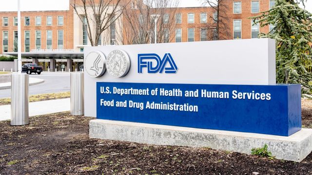 FDA headquarters building sign representing regulatory oversight tied to the Modernization Act 2.0. 