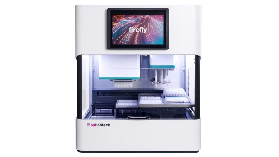 SPT Labtech’s firefly® liquid handling platform.