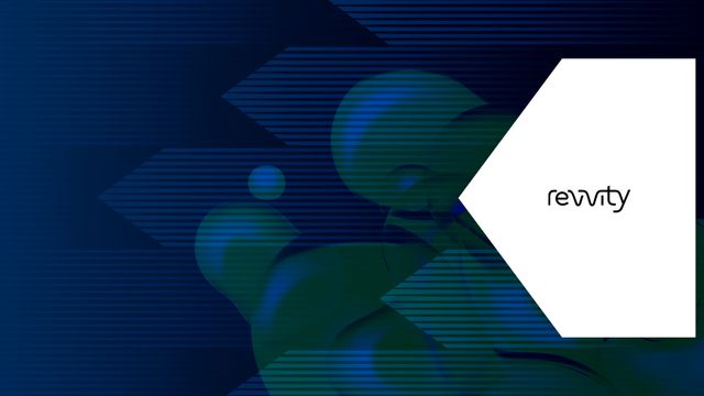 Abstract digital background with geometric shapes representing AI and machine learning technology. 