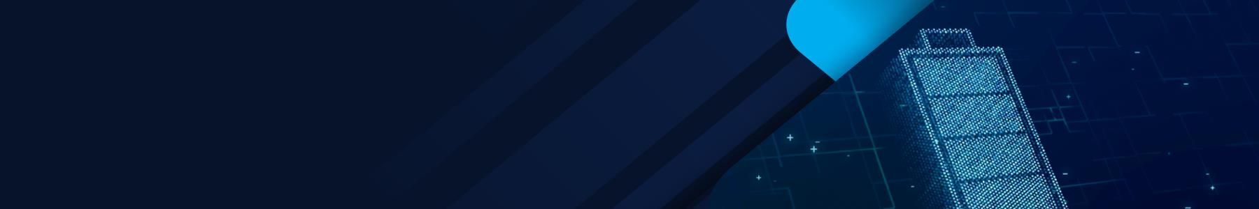 Abstract battery image reflecting the future of battery technology 