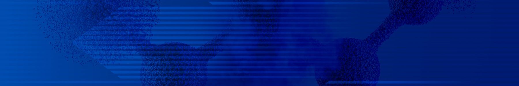 Abstract molecular illustration for drug discovery with connected spheres 