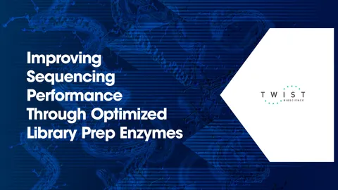Blue scientific background for genomics  and lab equipment illustrating PFAS research