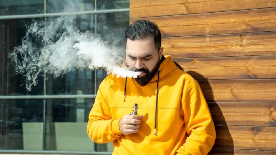 second hand vape smoke Can I Get Secondhand Smoke From Vape Second-hand vaping exposure very low  compared to second-hand smoking main image 0