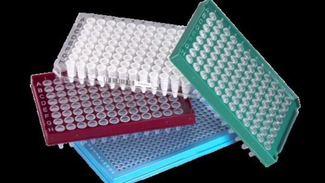 Low DNA binding 96-well plates for sample storage and PCR workflows. 