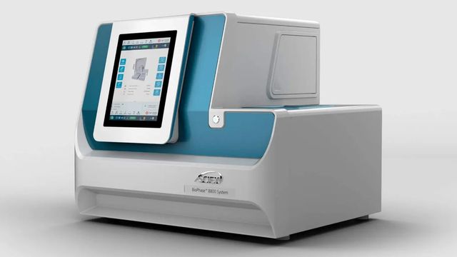 SCIEX BioPhase 8800 System with touchscreen interface and compact benchtop design 