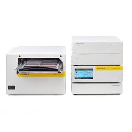 Sartorius Incucyte CX3 live-cell imaging system with open tray holding microplates and stacked unit with touchscreen display 