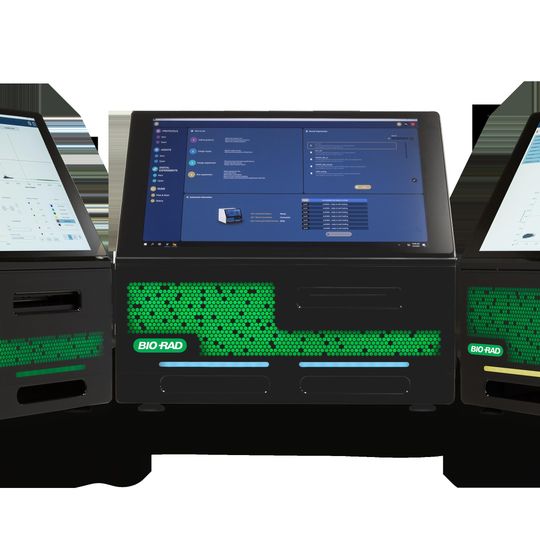 QX700™ Droplet Digital™ PCR (ddPCR™) System by Bio-Rad® for absolute quantification and multiplexing 