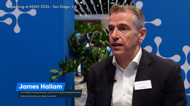 James Hallam being interviewed at ASMS 2026. 