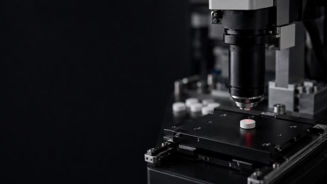 Specto Photonics instrument analyzing a sample for high-precision optical measurement 