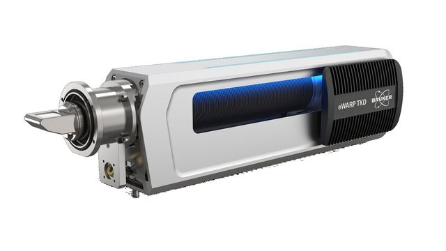 Bruker eWARP TKD detector for electron backscatter diffraction (EBSD) and transmission Kikuchi diffraction analysis. 