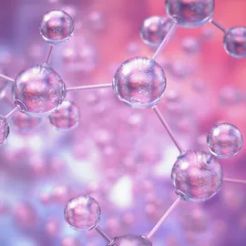 Molecular model illustrating shape-based separation in ultrafiltration.