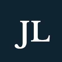 JL initials in white on a black background.