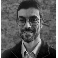 Black and white headshot of Dr. Davide De Lucrezia.
