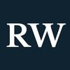 Initials RW in white on a black background.