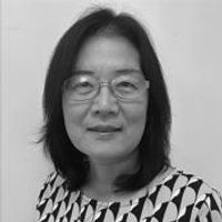 Greyscale headshot of Macy Jin, MD